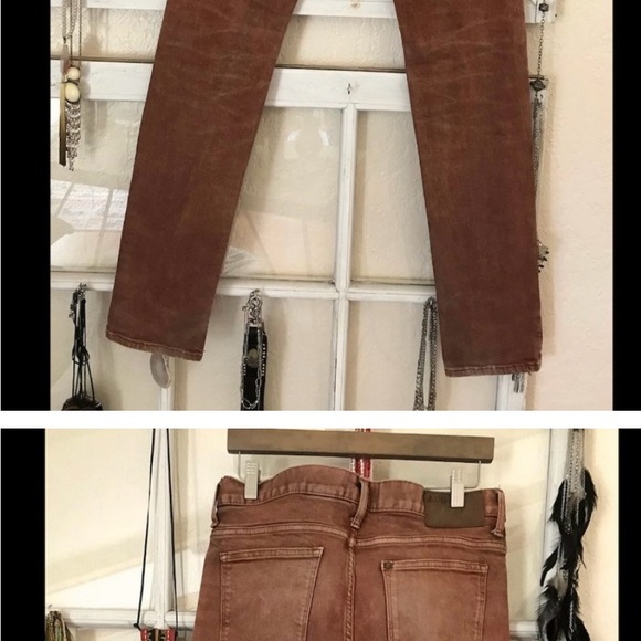 Vintage H&M Destroyed Acid Wash Bleached Jeans - Picture 3 of 8